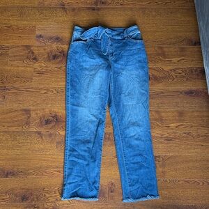 INC International Concepts Blue Straight Leg Jeans